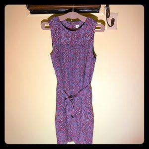 GAP Paisley Print Tie Waist Dress - M - NWT